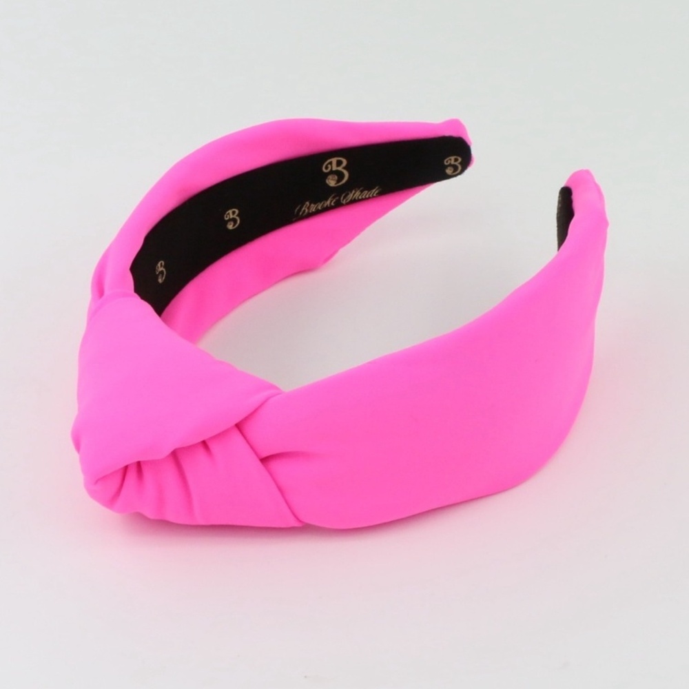 300. The Brooke Shade Neon Pink Neoprene Topknot